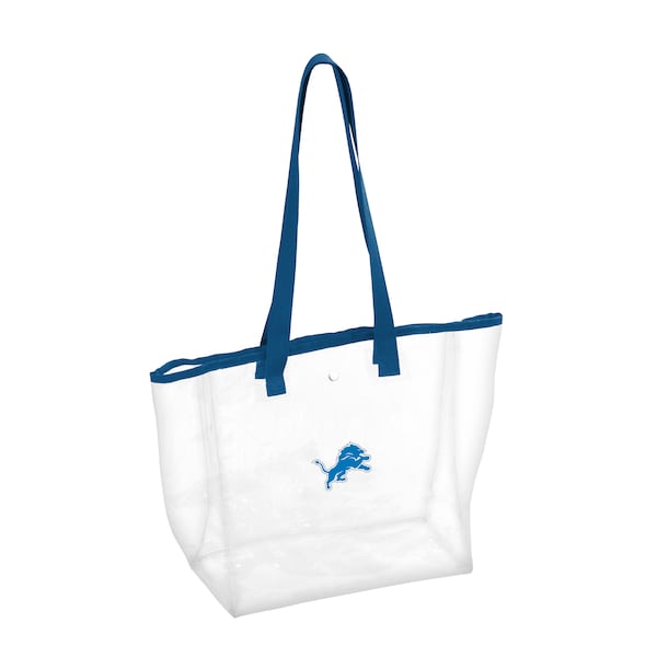 Logo Brands Detroit Lions Stadium Clear Tote 611-65P - main